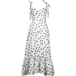 Flared midi dress