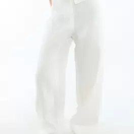 Pants with wide leg