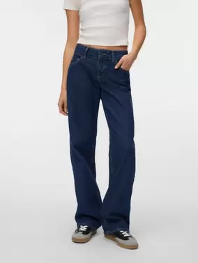 SNRANCY Matala vyötärö Wide leg fit Farkut