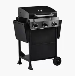 Kaasugrilli, 3 poltinta, 10,5 kW