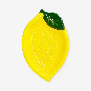 Decorative lemon dish - 11 cm