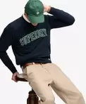 Athletic Applique-collegepaita Rento Istuvuus