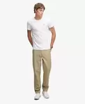 Tapered Washed Chino -housut Kapeneva Istuvuus
