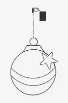 SILUETT X-MAS LED-valaistus