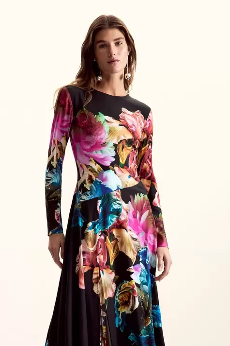 Long-sleeved dress M. C. Lacroix