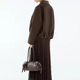 Maxi skirt with lace