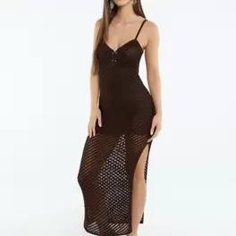 Knit maxi dress