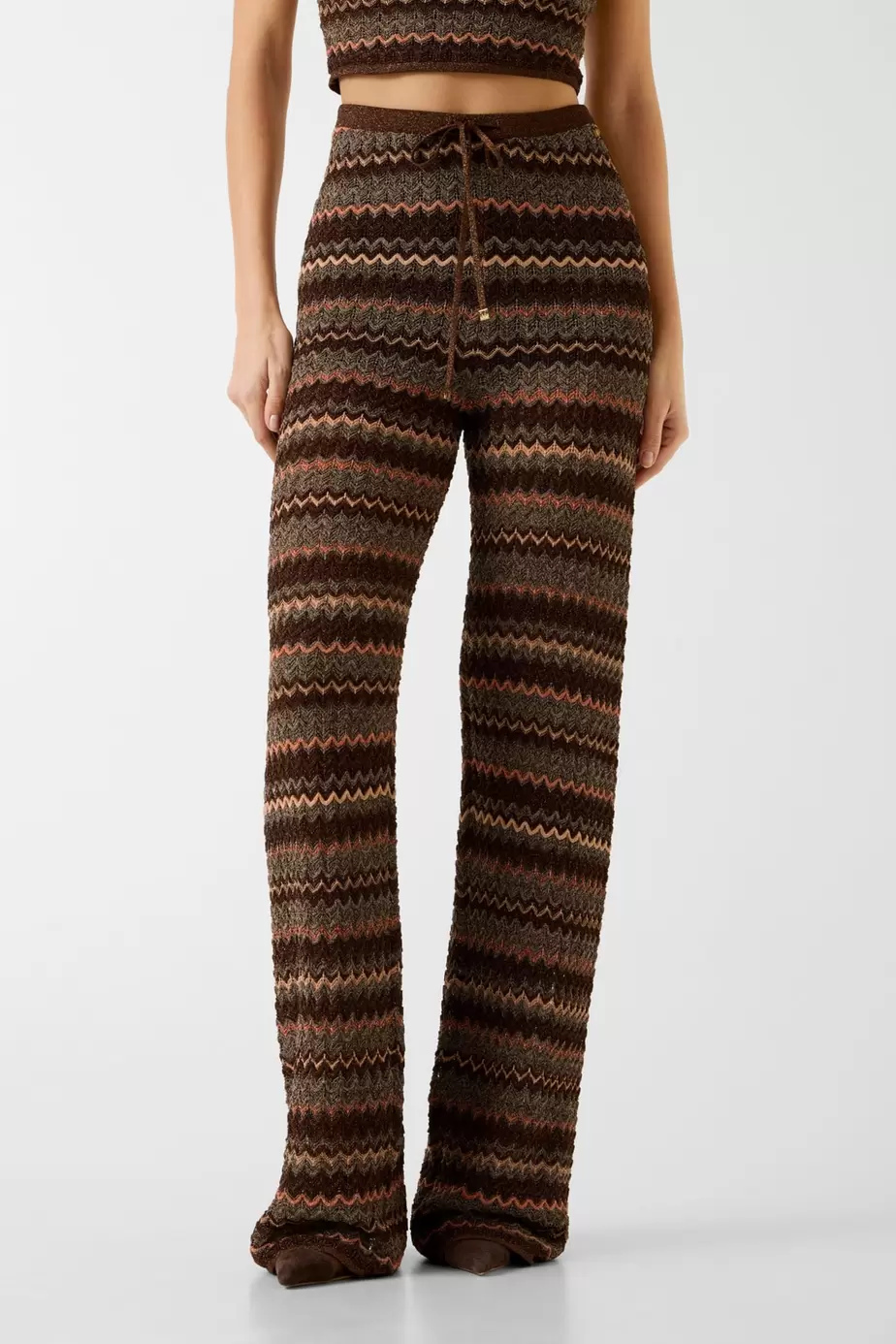 Marciano knitted lurex® pants