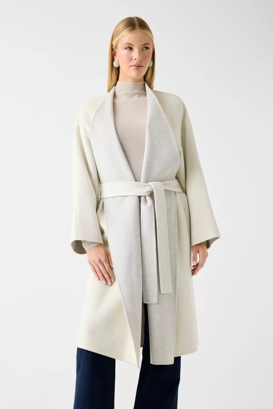 Marciano wool-blend coat