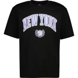 T-shirt with round neck