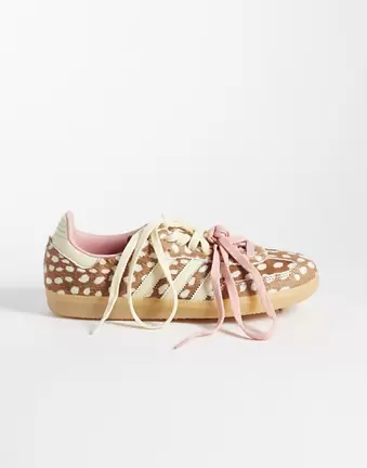 Adidas Originals samba trainers in deer print
