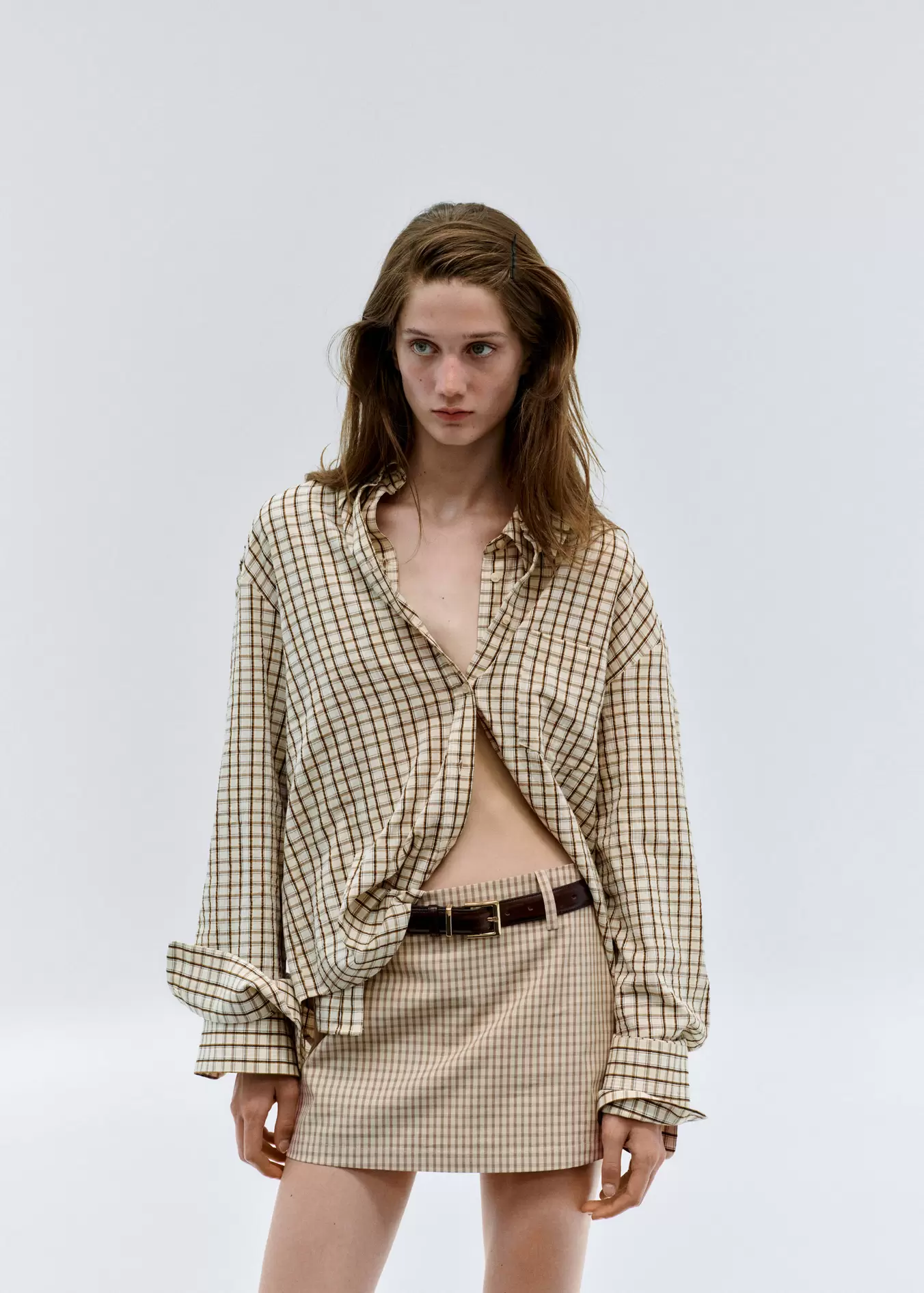 Check cotton shirt
