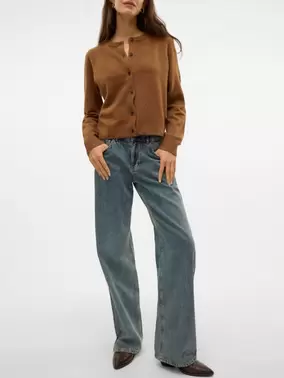 SNRANCY Normaali vyötärö Wide leg fit Farkut