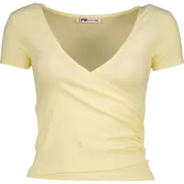 T-shirt with v-neck