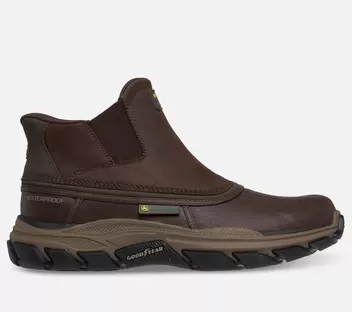 Relaxed Fit: Slip-ins: John Deere Respected - Langdon Waterproof - Brown