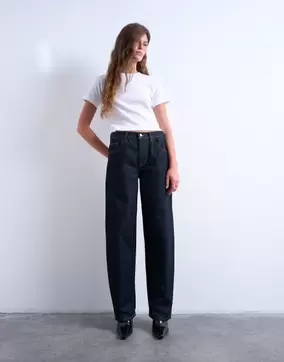 TSLOWRIE Matala vyötärö Baggy fit Farkut