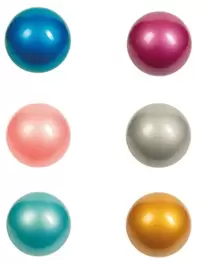 Paljon värejä varastossa! Pearly Jr. helmiäisvärinen pallo, 16-17 cm
