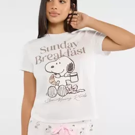Cropped sleepshirt