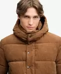 Premium Hupullinen Vakosamettitoppatakki