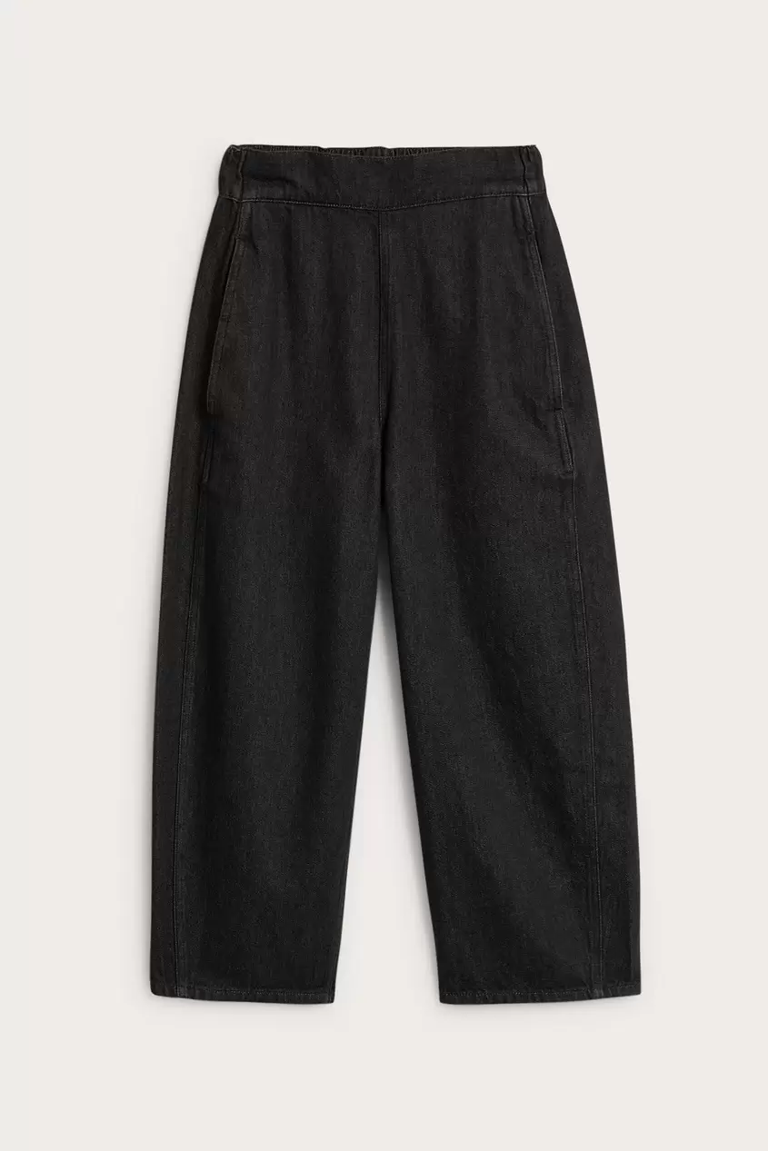 Pull-on jeans barrel fit cropped69,99 €Hinta 69,99 €