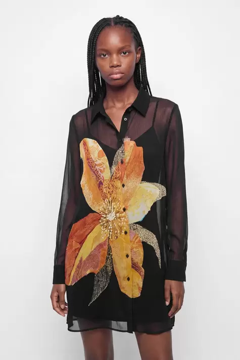 Floral printed dress