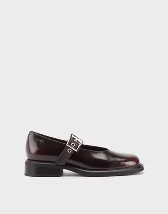 Vagabond Shoemakers Shoemakers Ellis leather Mary Jane shoes in burgundy