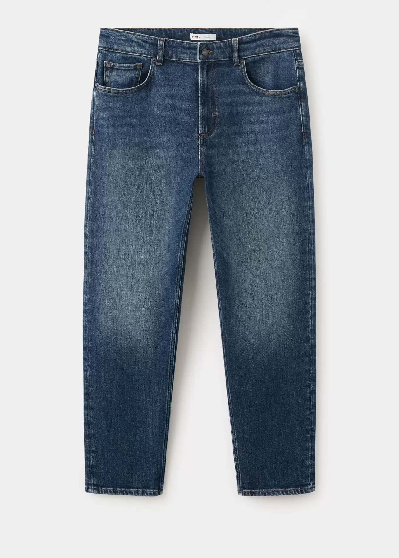 Ben cropped tapered-fit jeans