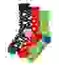3-Pack Food Socks