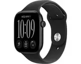Apple Watch Series 12 (GPS) 46 mm musta alumiinikuori ja musta urheiluranneke, M/L