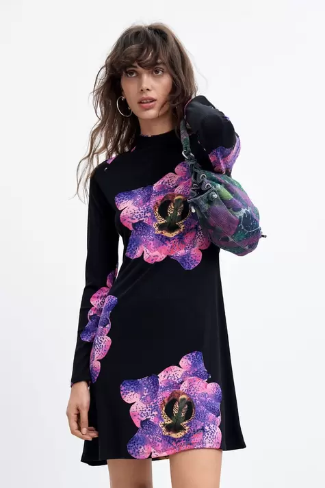 Short floral dress M. C. Lacroix