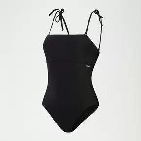 Women's Shaping Bandeau Swimsuit Black