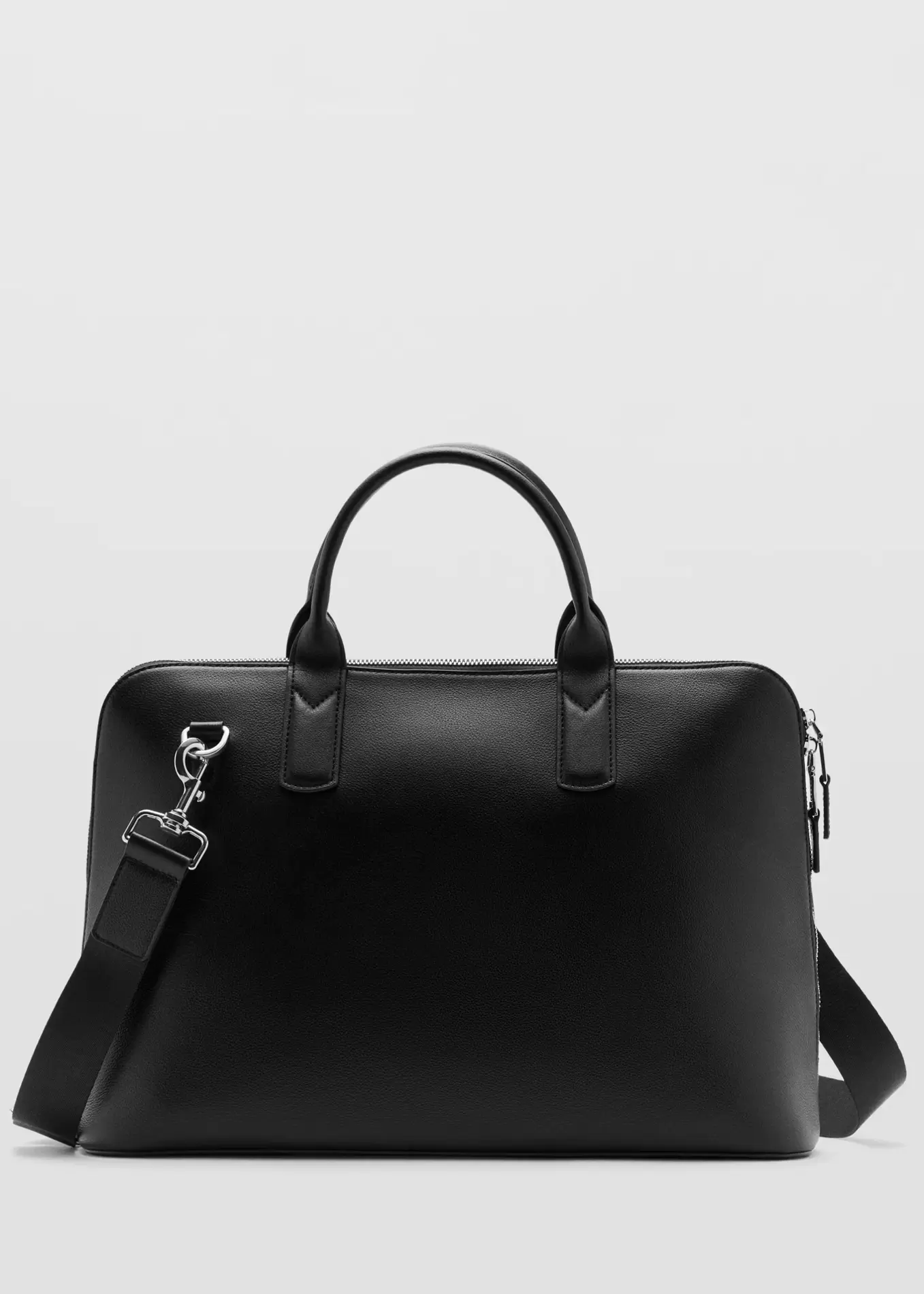 100% leather tote bag