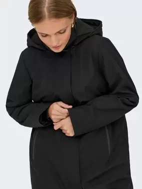 ONLY ONLKARA Pitkä parkatakki - Black - 15363184
