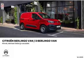 Citroën Uusi Berlingo VAN.