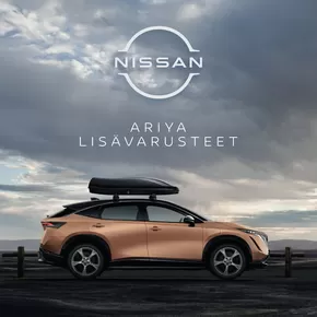 Nissan -luettelo, Vantaa | Nissan Ariya accessories FI | 2025-07-01T00:00:00.000Z - 2025-12-31T00:00:00.000Z