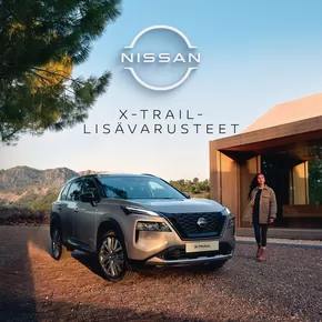Nissan -luettelo, Vantaa | Nissan X trail accessories | 2025-07-02T00:00:00.000Z - 2025-12-31T00:00:00.000Z