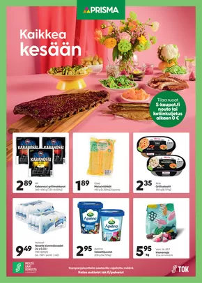 Prisma -luettelo, Tornio | TOK Prisma 16.-20.7. | 2025-07-16T00:00:00.000Z - 2025-07-20T00:00:00.000Z