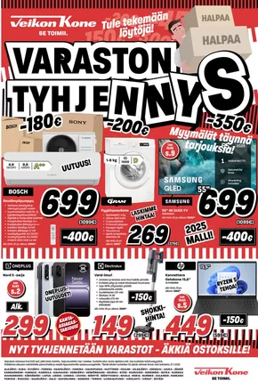 Veikon Kone -luettelo, Raisio | Verkkolehti | 2025-07-28T00:00:00.000Z - 2025-08-10T00:00:00.000Z