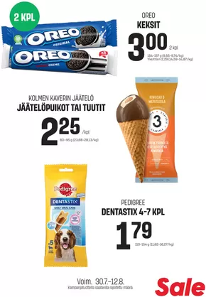 Sale -luettelo, Ii | Alennukset ja kampanjat | 2025-08-07T00:00:00.000Z - 2025-08-12T00:00:00.000Z