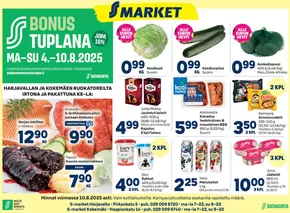 S-Market -luettelo, Helsinki | S-market Harjavalta ja Kokemäki SYS 7.8.2025 | 2025-08-04T00:00:00.000Z - 2025-08-10T00:00:00.000Z