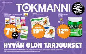 Tokmanni -luettelo, Oulainen | Terveysliite | 2025-08-11T00:00:00.000Z - 2025-08-24T00:00:00.000Z