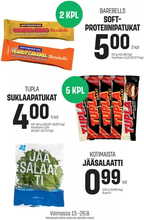 Sale -luettelo | Ajankohtaisia löytöjä ja tarjouksia | 2025-08-13T00:00:00.000Z - 2025-08-26T00:00:00.000Z