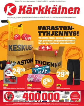 Kärkkäinen -luettelo, Lohja | Säästä nyt tarjouksillamme | 2025-08-20T00:00:00.000Z - 2025-09-02T00:00:00.000Z
