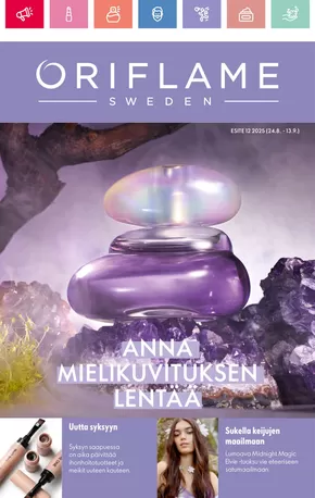 Oriflame -luettelo, Lahti | Oriflame tarjoukset | 2025-08-24T00:00:00.000Z - 2025-09-13T00:00:00.000Z