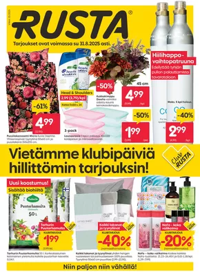 Rusta -luettelo, Lahti | Rusta tarjoukset | 2025-08-25T00:00:00.000Z - 2025-08-31T00:00:00.000Z