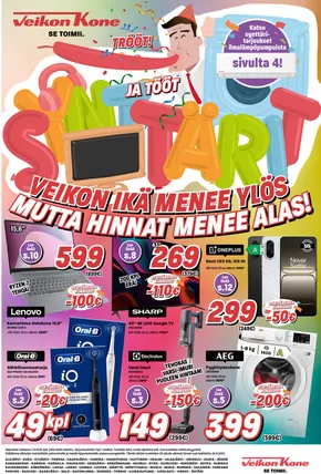 Veikon Kone -luettelo, Sastamala | Verkkolehti | 2025-09-03T00:00:00.000Z - 2025-09-17T00:00:00.000Z