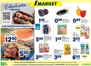 S-Market -luettelo, Ylöjärvi | S-market Kankaanpää Kankaanpään Seutu 4.9.2025 | 2025-09-04T00:00:00.000Z - 2025-09-18T00:00:00.000Z