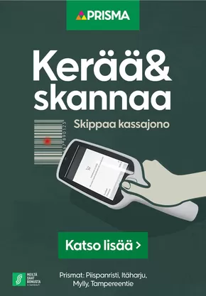 Prisma -luettelo, Iisalmi | Prisma Kerää ja skannaa | 2025-09-05T00:00:00.000Z - 2025-09-19T00:00:00.000Z