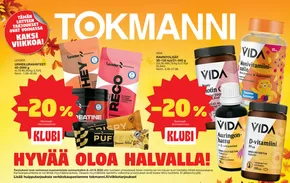 Tokmanni -luettelo, Rovaniemi | Terveysliite | 2025-09-07T00:00:00.000Z - 2025-09-21T00:00:00.000Z