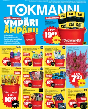 Tokmanni -luettelo, Kirkkonummi | Tarjoussanomat | 2025-09-07T00:00:00.000Z - 2025-09-21T00:00:00.000Z